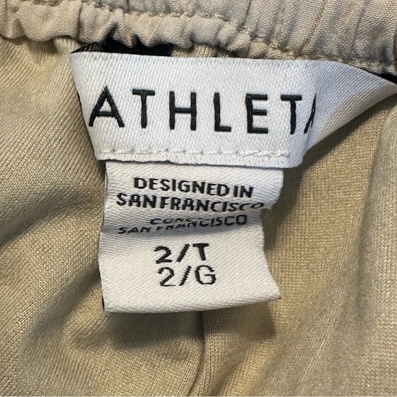 Athleta Chelsea Cargo Lined Pant Tan Tall - Picture 6 of 9